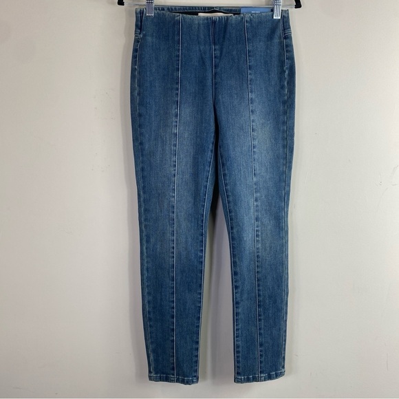 Soft Surroundings The Ultimate Leggings Jeggings Pull On Boot Cut Jeans Sz PXS‎ - Picture 2 of 9